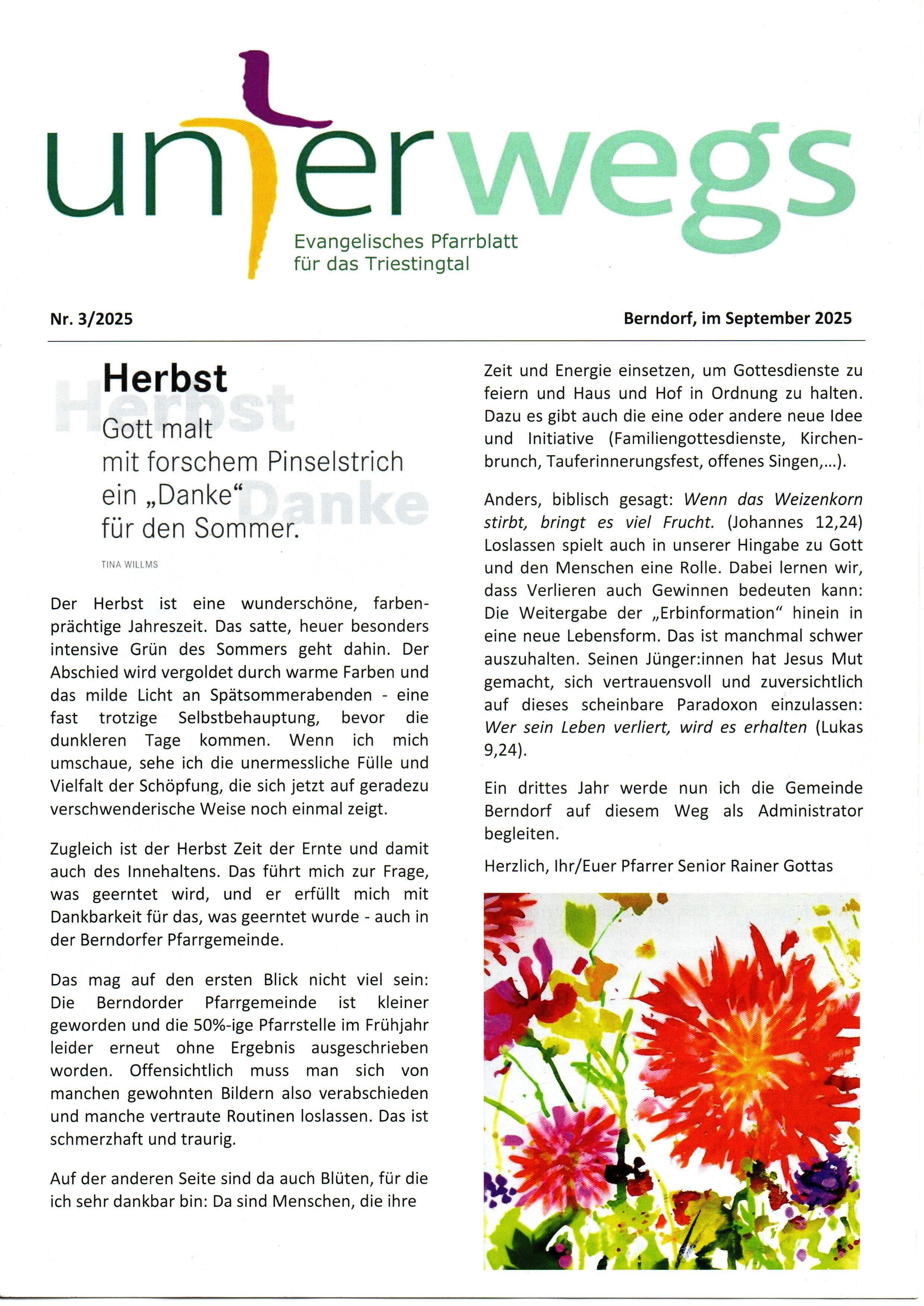 Herbstgruss 2025
